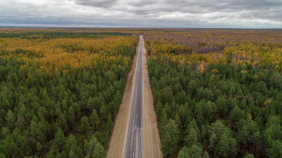 Более 20 километров трассы «Вилюй» в Якутии капитально отремонтированы / ЯСИА   Республика Саха (Якутия)