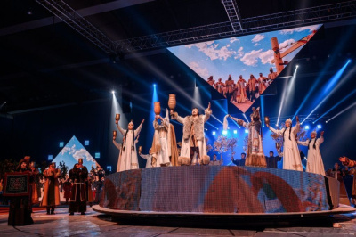 В День государственности Якутии засиял «Свет над Арктикой» / Дьулус Борочков   Республика Саха (Якутия)