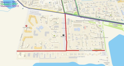 Изменились схемы движения автобусных маршрутов №№ 3, 17, 111 в Якутске / ЯСИА Якутск Якутск Республика Саха (Якутия)