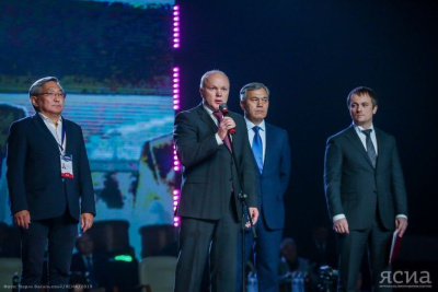 Якутян поздравили с открытием турнира памяти Дмитрия Коркина / Дьулустаан Сергеев   Республика Саха (Якутия)