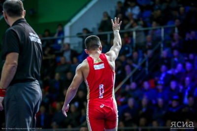 «Не отдал ни одного балла». Евгений Жербаев стал самым результативным борцом на турнире Коркина / Дьулустаан Сергеев   