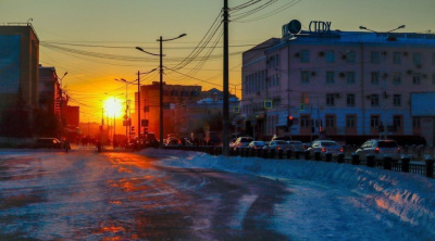 В Якутске столбик термометра ночью опустится до -30 градусов / Ольга Старостина Якутск Якутск Республика Саха (Якутия)