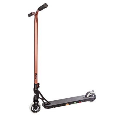 Самокат  Novatrack Psycho 90 (110A.PSYCHO.BZ23), цвет Черный-Коричневый