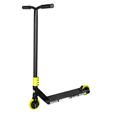 Самокат  Novatrack Crow 10 (110A.CROW10.BK24), цвет Черный-Зеленый