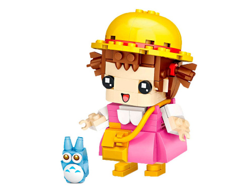 1464_MK Конструктор Девочка в шляпе