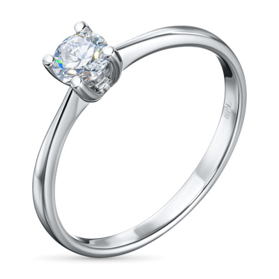 Кольцо из белого золота э4012кц04164200