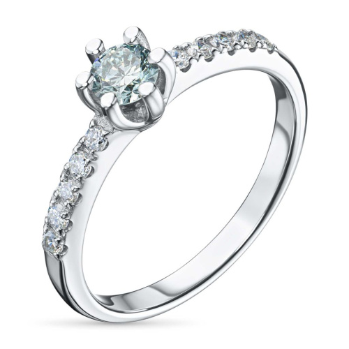 Кольцо из белого золота э4012кц06210022_blue