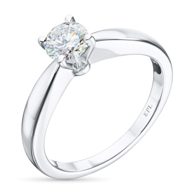 Кольцо из белого золота э4012кц09210855