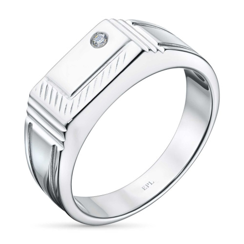 Кольцо из серебра э0612кц02182400_white