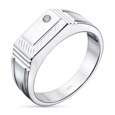 Кольцо из серебра э0612кц02182400_white