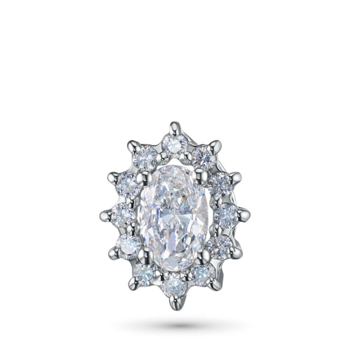 Классическая подвеска из белого золота э4712пд05220102_white