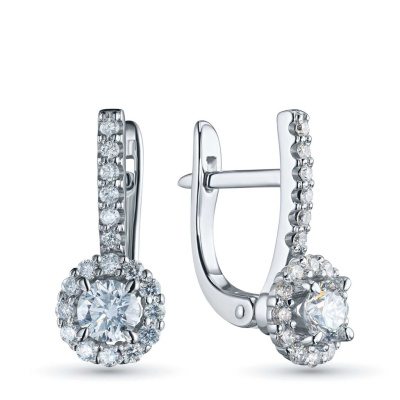 Серьги из белого золота э4712сг06165200_white