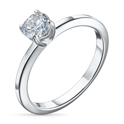 Классическое кольцо из серебра э0612кц03220751_white