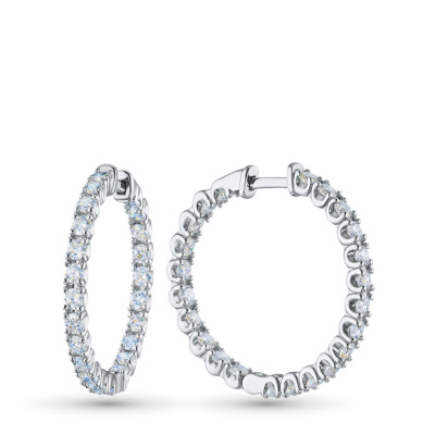 Серьги из белого золота э4712сг03210906_white