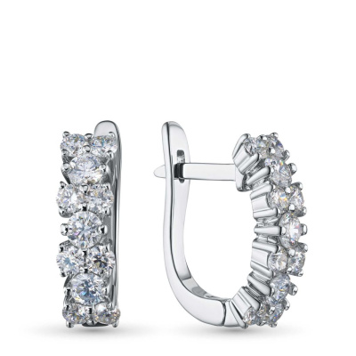 Серьги из белого золота э4712сг12141900_white