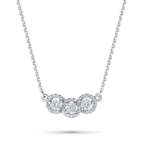 Колье из серебра э0612кл09190270_white