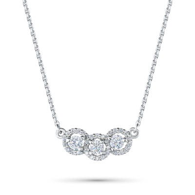 Колье из серебра э0612кл09190270_white