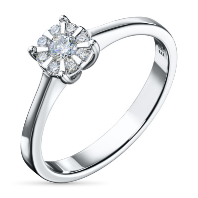 Кольцо из белого золота э4012кц10153800_white