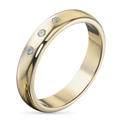 Кольцо из желтого золота э0312кц07131700