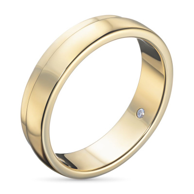 Обручальное кольцо из желтого золота э0312кц04162800