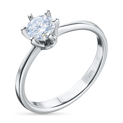 Кольцо из белого золота э4012кц06160900