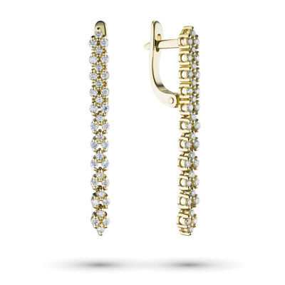 Серьги из желтого золота э0312сг03186600