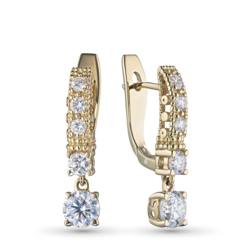 Серьги из желтого золота э0312сг03141500