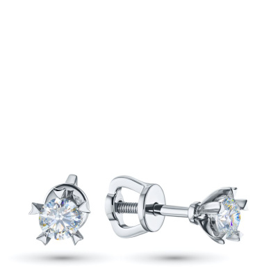 Пусеты из серебра э0612пс01199000