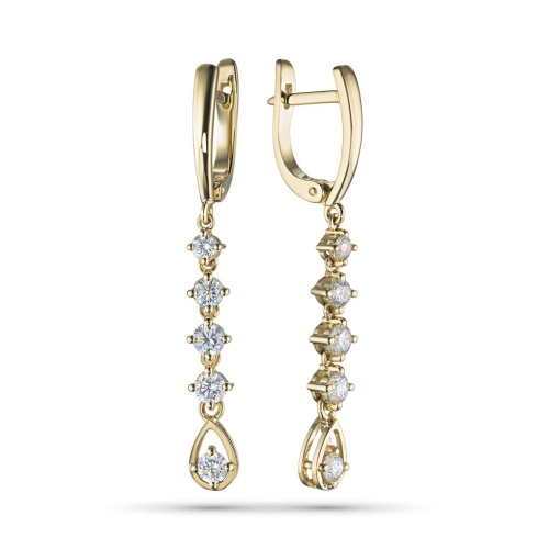 Серьги из желтого золота э0312сг05165800