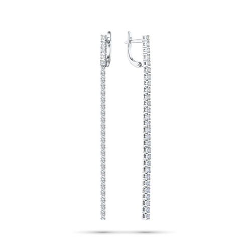Серьги из белого золота э4712сг03210905