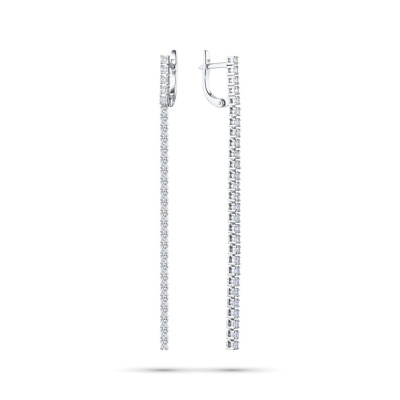Серьги из белого золота э4712сг03210905