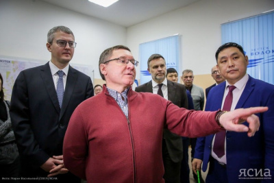 ФОТОРЕПОРТАЖ. Министр строительства и ЖКХ России Владимир Якушев в Якутске / Мария Васильева Якутск Якутск Республика Саха (Якутия)