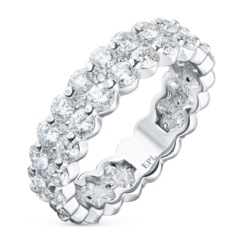 Кольцо из белого золота э4712кц09200305