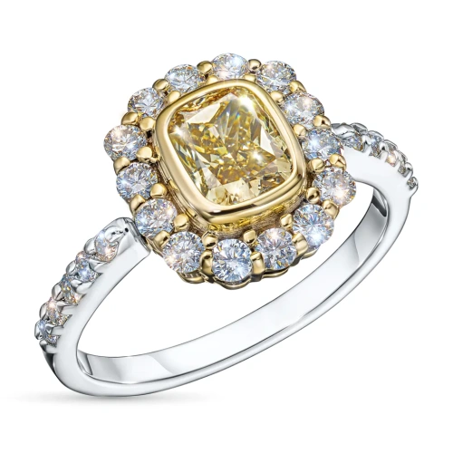 Кольцо из белого золота э4112кц12250362_white