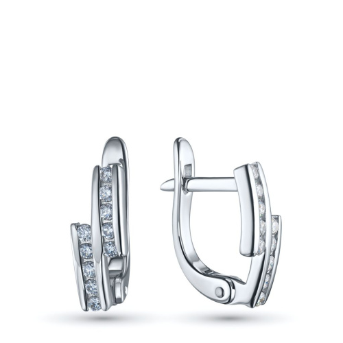 Серьги из белого золота э4712сг10210114