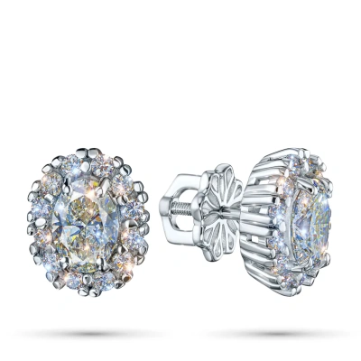 Пусеты из белого золота э4012пс10250366_white