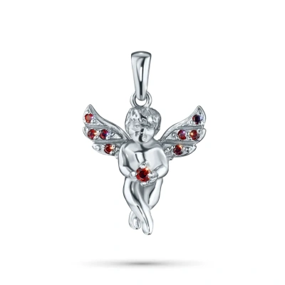 Подвеска из серебра с гранатами э0606пд11250368