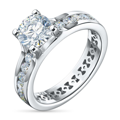 Кольцо из белого золота э4712кц04181600