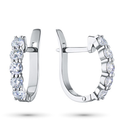 Серьги из белого золота э4712сг03142100
