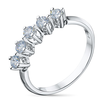 Кольцо из белого золота э4712кц03183700