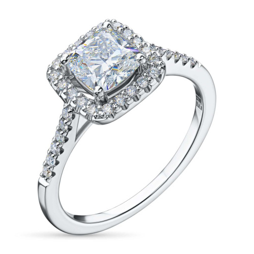 Кольцо из белого золота э4712кц10231251