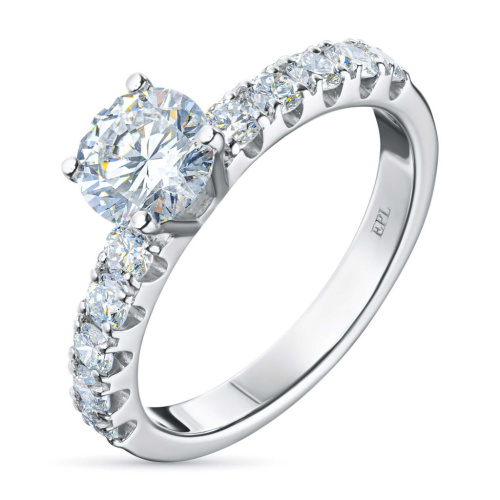 Кольцо из белого золота э4712кц04202741