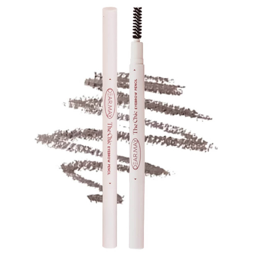 Автоматический карандаш для бровей DEARMAY The Chic Eyebrow Pencil 03 Choco Brown