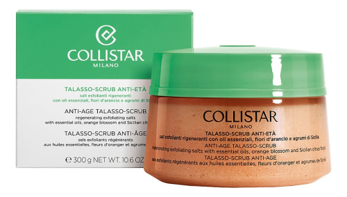 Антивозрастной талассо-скраб для тела Talasso-Scrub Anti-Eta: Талассо-скраб 300г