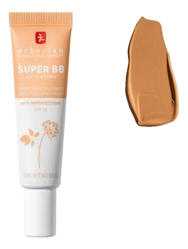 Ухаживающий BB крем для лица Super Creme Au Ginseng 15мл: Золотистый