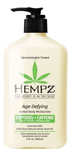 Увлажняющее антивозрастное молочко для тела Age Defying Moisturizer: Молочко 500мл