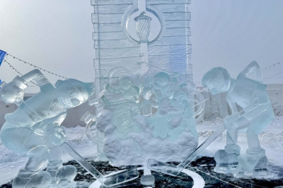 В Якутии выбрали лучшие ледяные скульптуры к юбилею «Союзмультфильма» / ЯСИА   