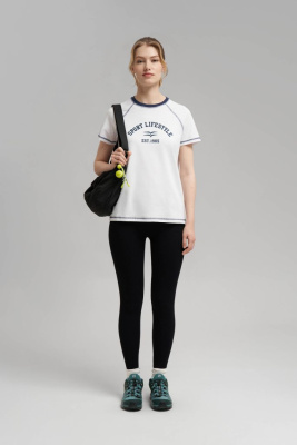 Футболка slim fit из хлопкового джерси