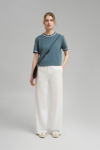 Футболка regular fit из хлопкового джерси