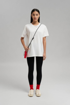 Футболка comfort fit из мерсеризованного хлопка